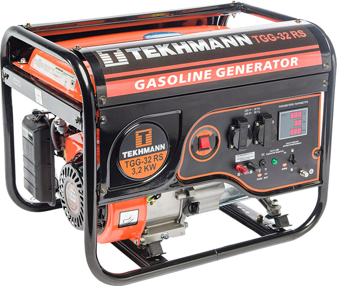 Генератор бензиновий TEKHMANN 1 фаза (220В), 2,2кВт, (TGG-32 RS)